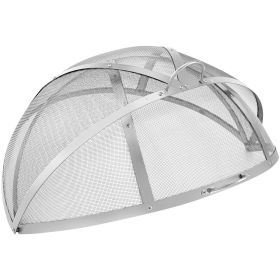 VEVOR Firepit Spark Screen Lid, 36" Diameter, Outdoor Firepit Ring Cover Round Accessories, Fire Pit Metal Cover VEVOR Firepit Spark Screen Lid, 36" Diameter, Outdoor Firepit Ring Cover Round Accessories, Fire Pit Metal Cover